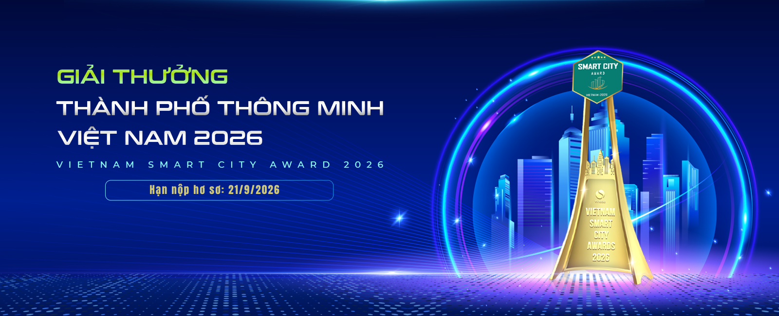 Triển khai, đăng ký tham gia "Giải thưởng Thành phố thông minh Việt Nam 2026"
